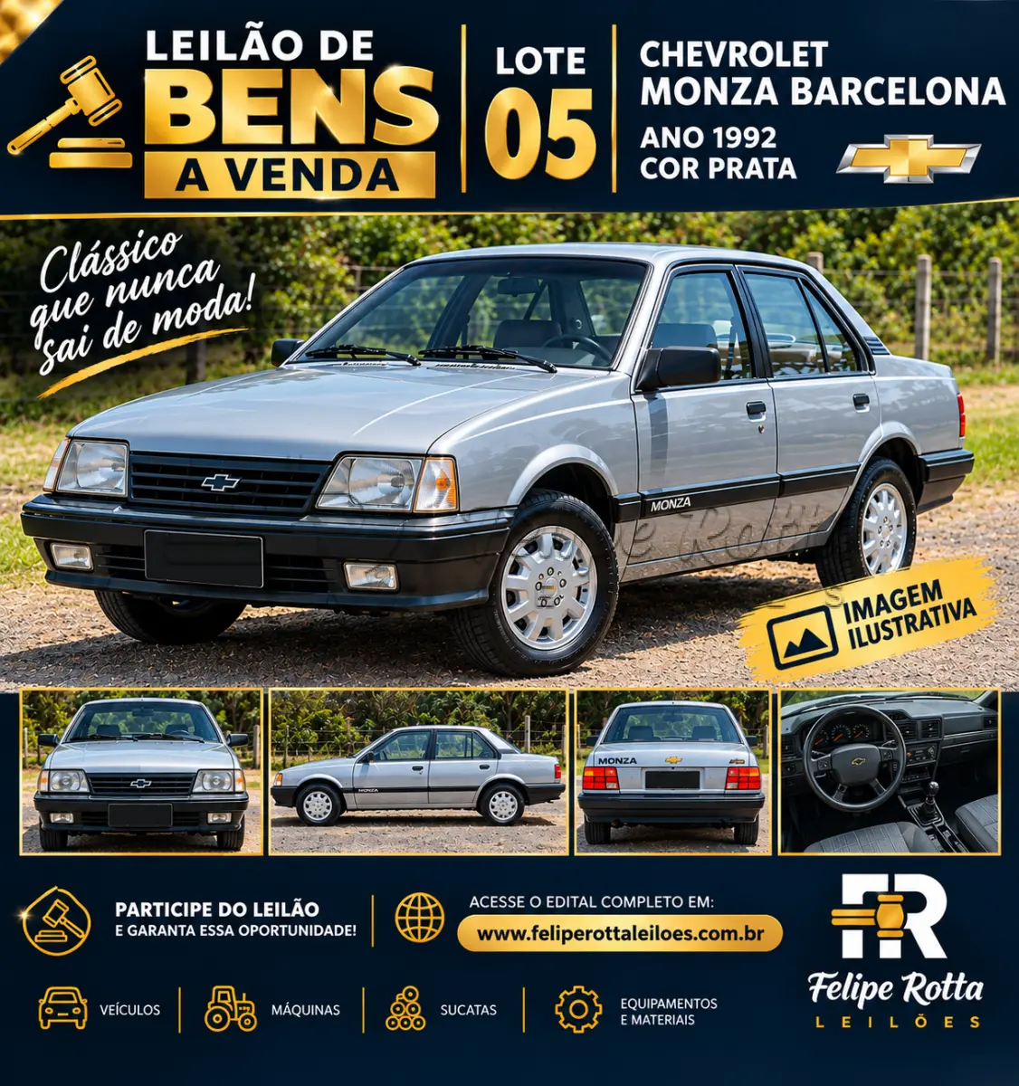LOTE 005 - GM/MONZA BARCELONA