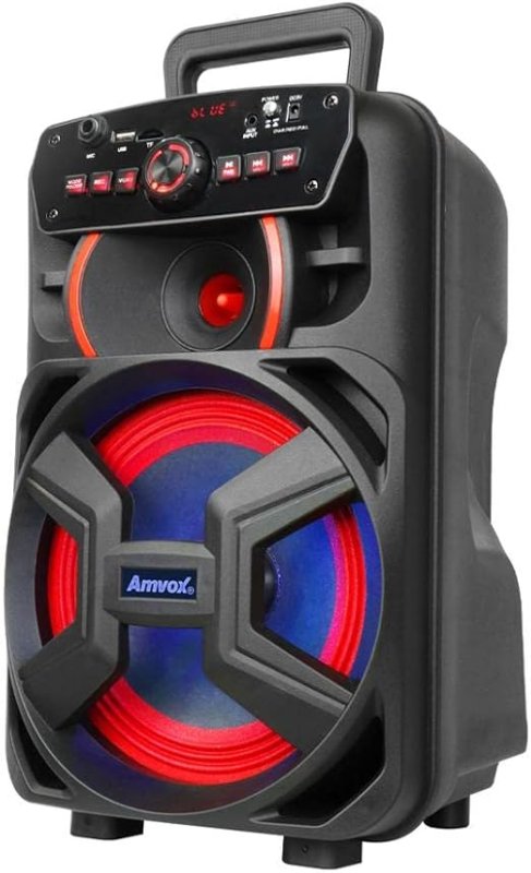 Caixa de som marca "AMVOX", modelo ACA 250 Groove
